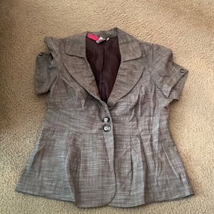 Short Sleeve Dress Jacket